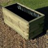 Swedish Redwood Elite Planter - 0